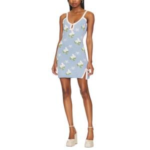 Loveshackfancy Floral Periwinkle Orchard Lopez Dress Size M